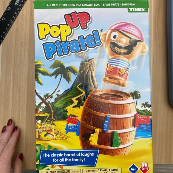 Other - Tomy Pop Up Pirate game with colorful swords. Fun for all ages.